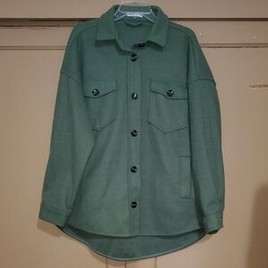 Staccato Olive Green Knit Top